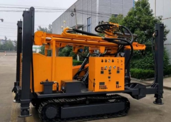 St 200 72kw Diesel Engine Large Rubber Crawler Mounted Drill Rig With Customized Hole Diameter