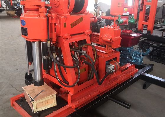 Long Time Hydraulic Core Drill Rig Machine 150 M For Water Well Drilling