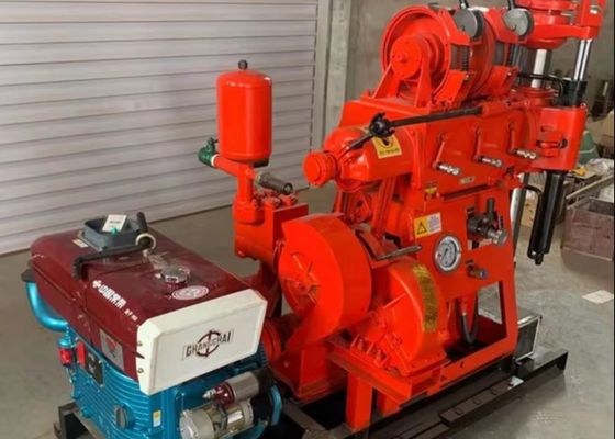200 Meters Drilling Depth Steel Exploration Engineering Drilling Rig Machine