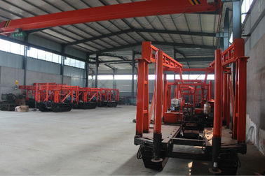 High Efficiency Mobile Water Well Drilling Rigs / Hydraulic Water Well Drilling Machine