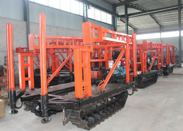 Professional Water Well Drilling Rig 380V 200m Depth With S1105 18HP Diesle Engine