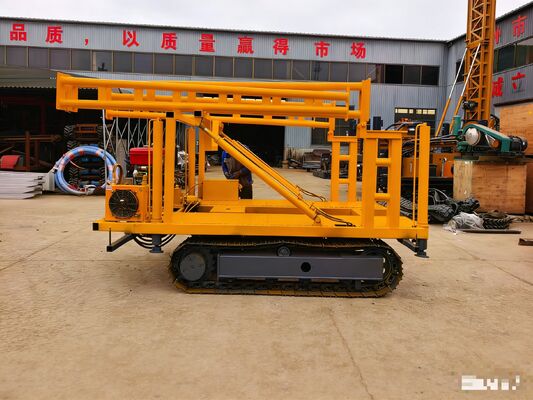 Thickened Hydraulic Tower Crawler Walking Chassis With Electric Starter