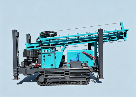Heavy-Duty Pneumatic Drilling Rig With  24-Ton Main Winch Lifting