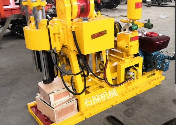 22 HP 디젤 엔진 강력한 GK 200 사업을 위한 휴대용 우물 드릴링 리그