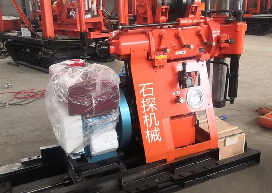 탐사 공학 원자 샘플 드릴 리그 18 hp 디젤 엔진 42mm 굴착 막대