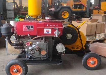 8 HP 디젤 엔진 굴착 진흙 펌프 포어 홀 탐사 기구에 대한 강력한 연료 효율