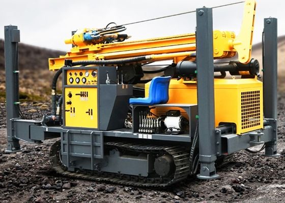 260m DTH 공업 바위 지역 물 우물 뚫기 작업용 Pneumatic Drill Rigs