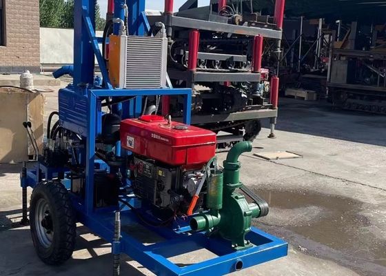 콤팩트 300mm 굴착 직경 관개 물 굴착 리그 浅井 60m 깊이