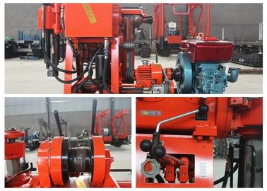 50-300 Geotechnical 탐험을 위한 미터 깊이 토양 시험 드릴링 기계