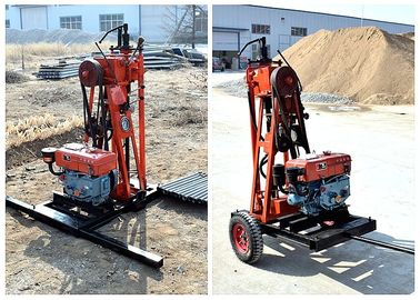 기술설계 프로젝트에 있는 Geotechnical 수사를 위한 150m 깊이 토양 시험 드릴링 기계