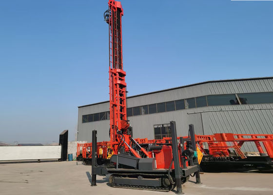 가득 찬 수력 350m 공기 92Kw 우물 굴착 장치