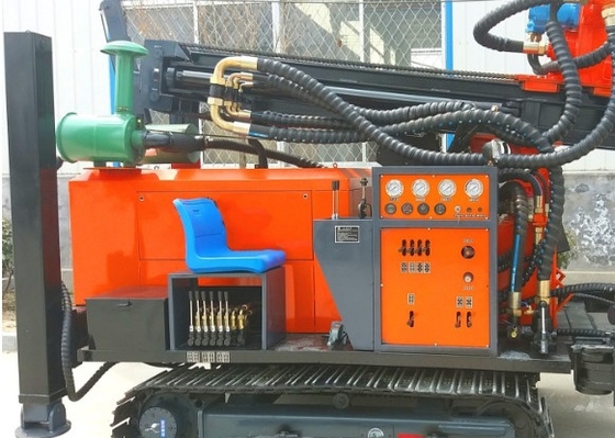 큰 구멍 크롤러 장착 드릴 리그 Pneumatic ST350