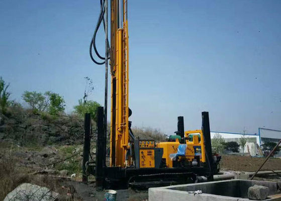 St350 자동 보어웰 머신 크롤러 타입 풀 유압 350m 깊이