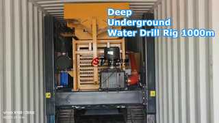 깊은 드릴링 장비 1000m 유압 압축기